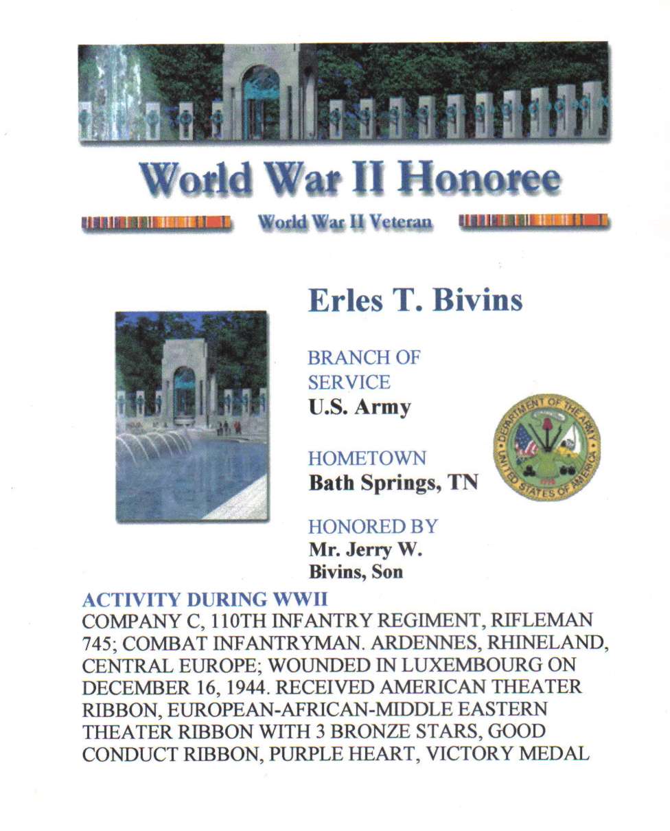 World War II Memorial