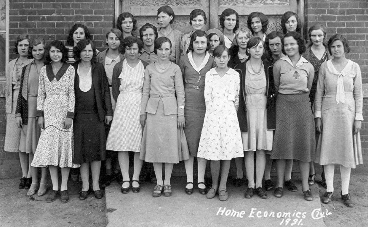 DCHS Home Economics 1931